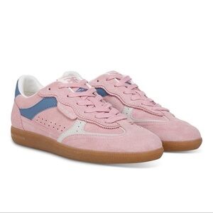 Sam Edelman Pink and Blue Suede Sneakers style kallen